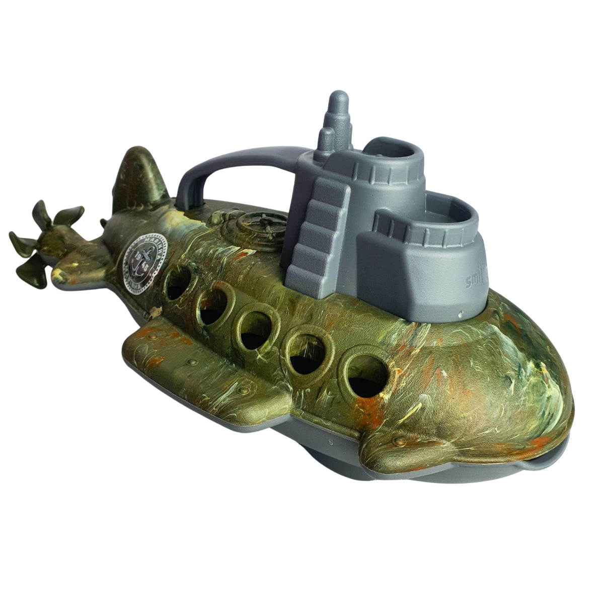 Submarino Infantil Verde Marinha - Brinquedo Para Piscina Submarino Infantil Verde Marinha - Brinquedo Para Piscina